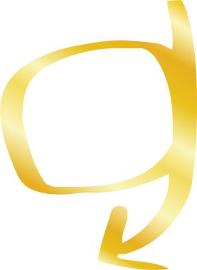 Altın El, çeşitli görünüşlü oklar çizdi. 