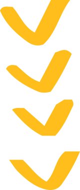 Sıcak renkler Elle çizilmiş çeşitli görünüm okları 