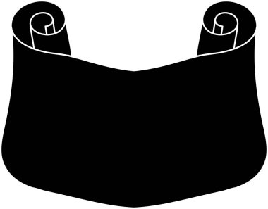 Siyah Kağıt Başlık kaydırması 