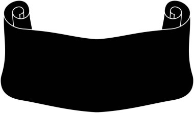 Siyah Kağıt Başlık kaydırması 