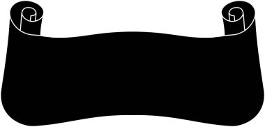 Siyah Kağıt Başlık kaydırması 