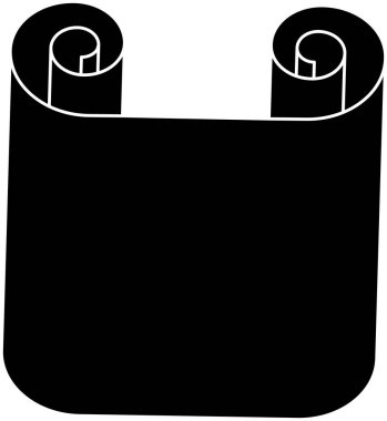 Siyah Kağıt Başlık kaydırması 