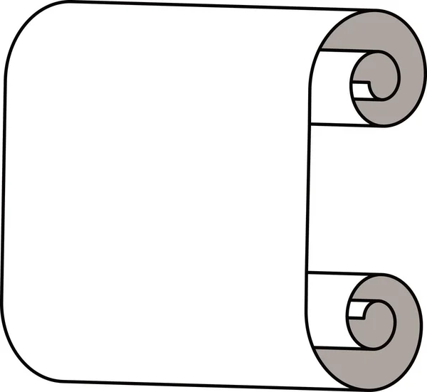 Rotolo di carta — Vettoriale Stock