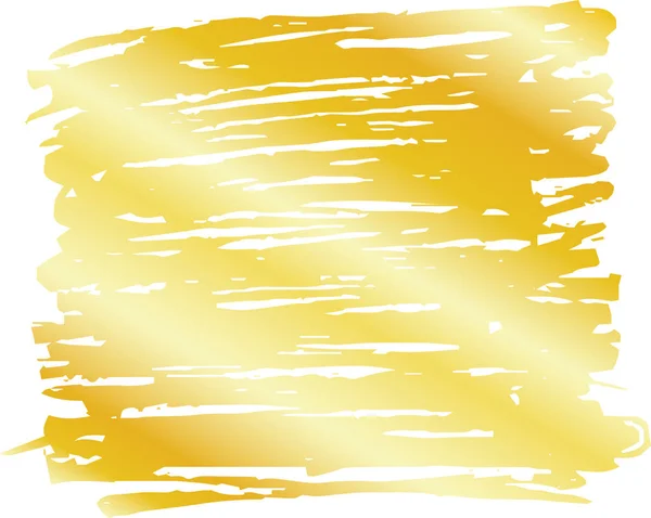 Gold schmutzige Doodle Hintergrund — Stockvektor