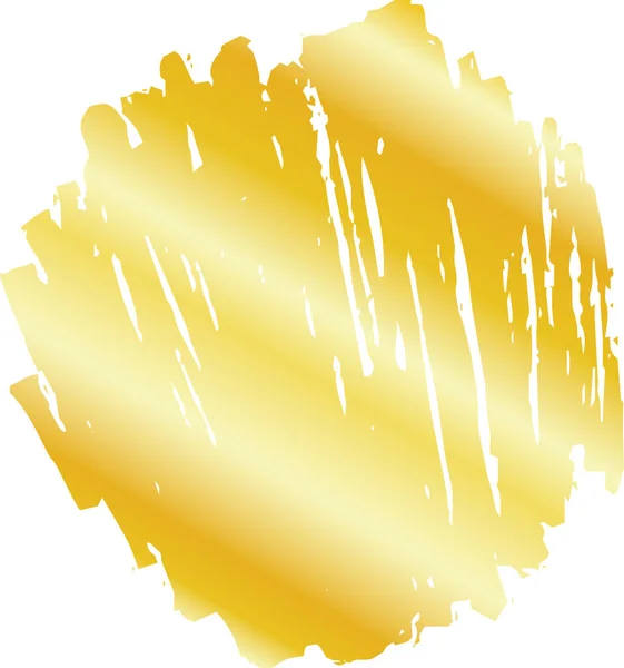 Gold Dirty doodle achtergrond — Stockvector