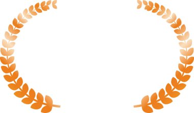 Wide Round frame of Copper laurel 