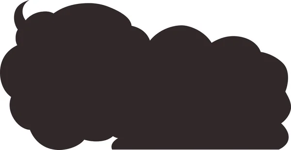 Ілюстрація Милої Мультиплікаційної Хмарної Мовної Бульбашки Єднаної Збоку — стоковий вектор