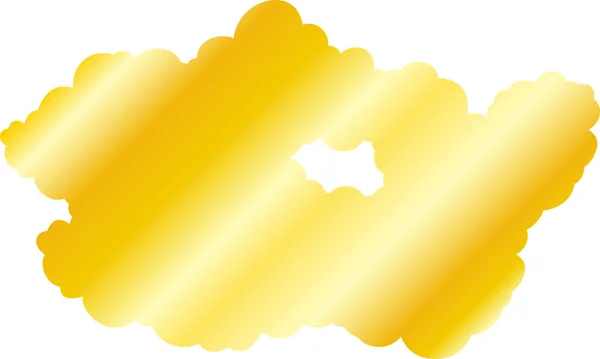 Esta Una Ilustración Nubes Japonesas Conectadas Entre — Vector de stock