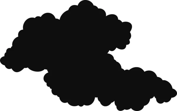 Dies Ist Eine Illustration Japanischer Wolken Die Miteinander Verbunden Sind — Stockvektor