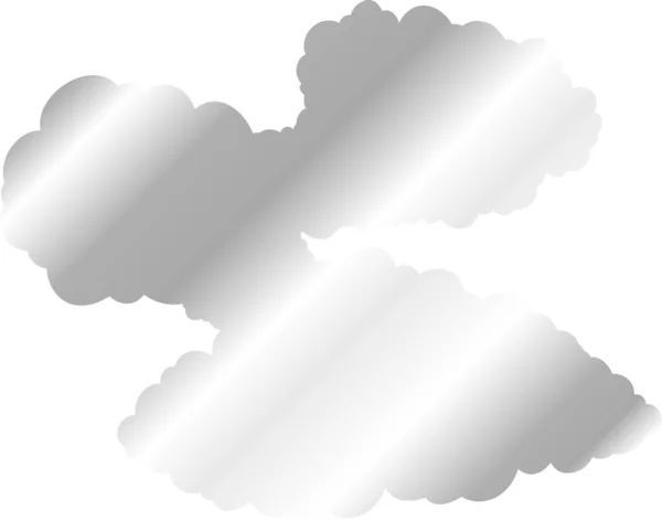 Esta Una Ilustración Nubes Japonesas Conectadas Entre — Archivo Imágenes Vectoriales