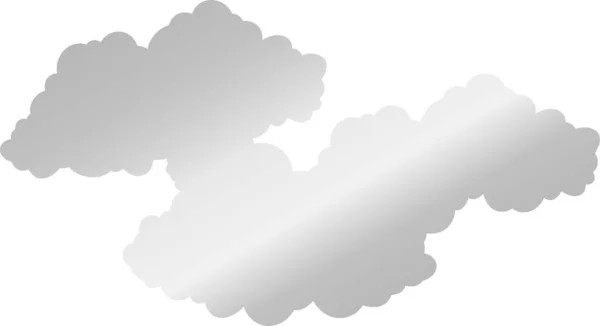 Esta Una Ilustración Nubes Japonesas Conectadas Entre — Vector de stock