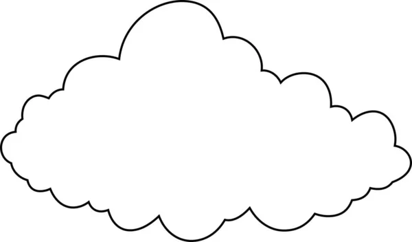 Illustration Japanese Clouds — Stock Vector