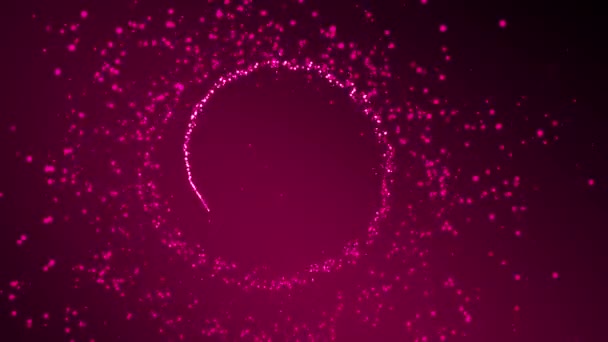 这是螺旋光向中心旋转的一个例子 — 图库视频影像