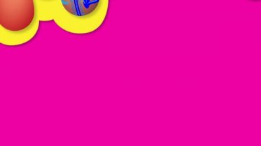 Paskalya yumurtaları bir dizi