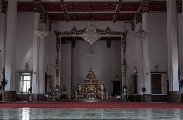 Di dalam kuil Samphanthawong (Wat Sam — Stok Foto
