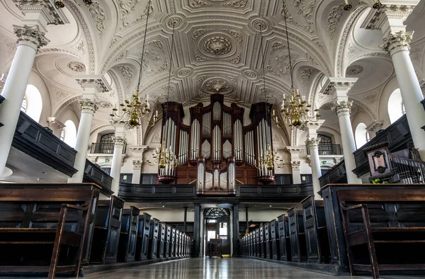 Londres Reino Unido Apr 2019 Martin Interior Igreja Field Canto — Fotografia de Stock
