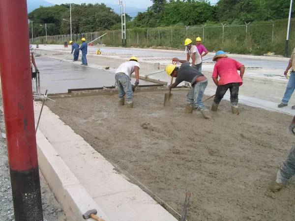 Bouw Venezuela Bouw Van Sociale Woningen — Stockfoto