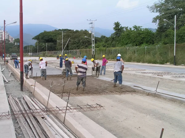 Construction Venezuela Construction Social Housing — Stock Photo, Image