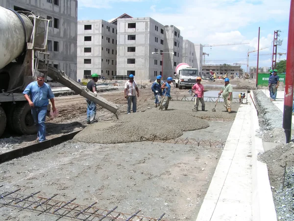 Budowa Wenezueli Maracay Sektor Guasimal 2011 Budowa Mieszkań Socjalnych — Zdjęcie stockowe