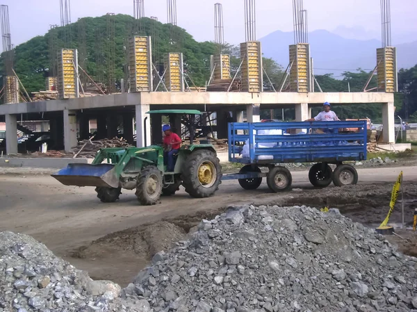 Ice Water Delivery Construction Venezul Maracay Sector Guasimal 2011 Construction — Stock Photo, Image