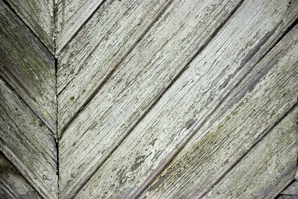 Старые Деревянные Доски Пилинговой Краской Старое Прошлое Текстурированные Доски Дуба — стоковое фото