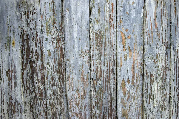 Old Wooden Boards Peeling Paint Old Background Textured Planks Oak — Stock Photo, Image