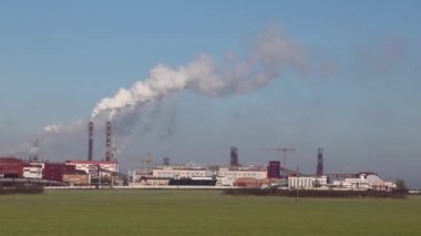 Mining and processing plant. Sylvinite mining. Belarus. Saligorsk. The third mine.