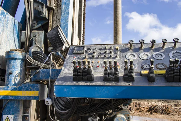 Equipamento Perfuração Perfurar Poços Profundos Coring Indústria Exploração Mineral — Fotografia de Stock