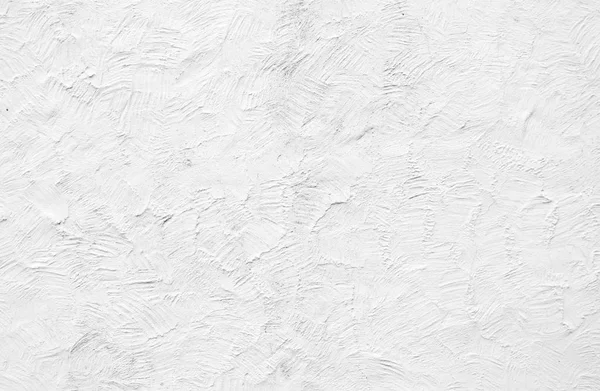 Rough white painted rendering on exterior wall — Stock Photo, Image