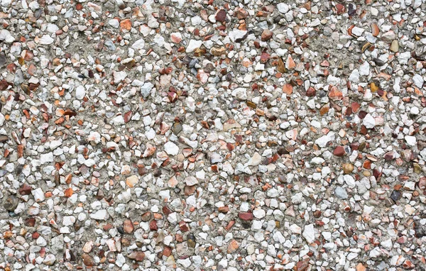 Närbild av pebbledash vägg — Stockfoto