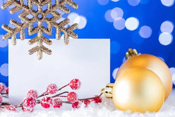 Weihnachten Und Neujahr Symbole Und Dekoration — Stockfoto