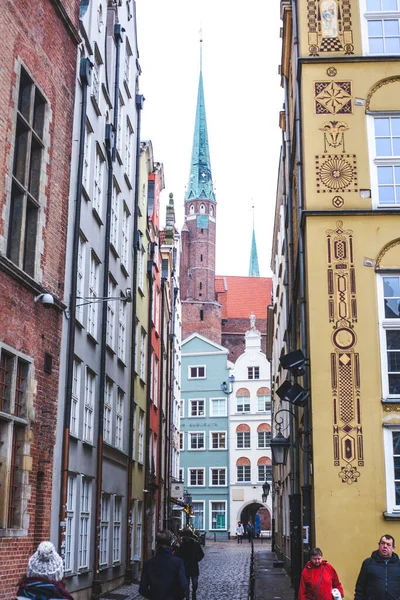 Altstadt Danzig Polen — Stockfoto