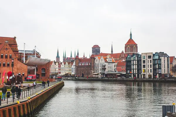 Altstadt Danzig Polen — Stockfoto