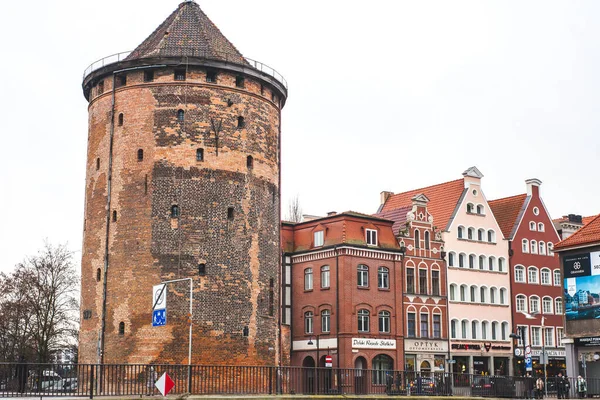 Antiguas Calles Encantadoras Gdansk Polonia —  Fotos de Stock