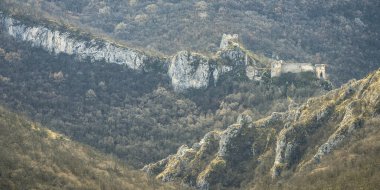 Sokobanja turistik yerinin girişinde ünlü bir manzara.