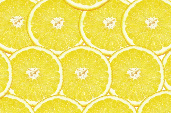 Lemon round slices — Stock Photo, Image