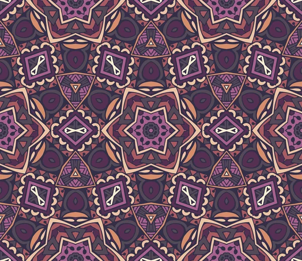 Patrón sin costura mosaico geométrico abstracto — Archivo Imágenes Vectoriales