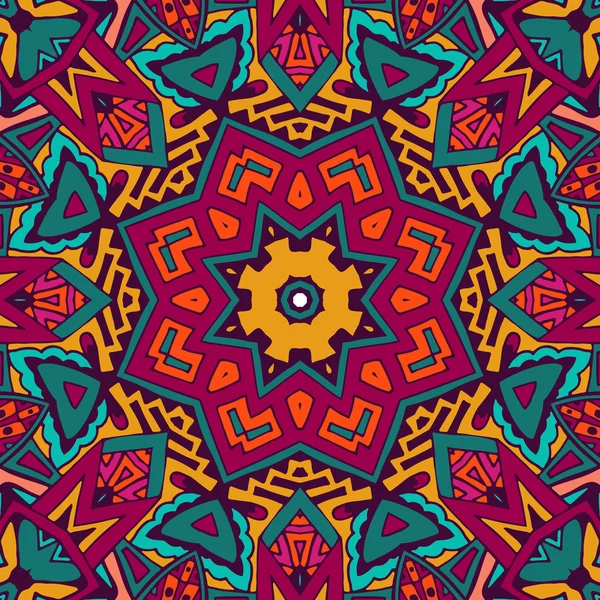 Modelo tribal étnico vectorial ornamental abstracto — Archivo Imágenes Vectoriales