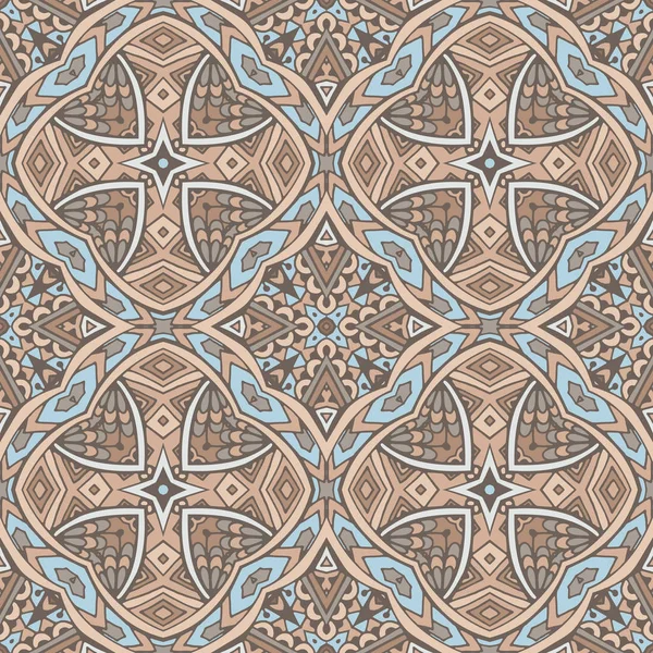 Absract sömlösa geometriska mosaik print — Stock vektor