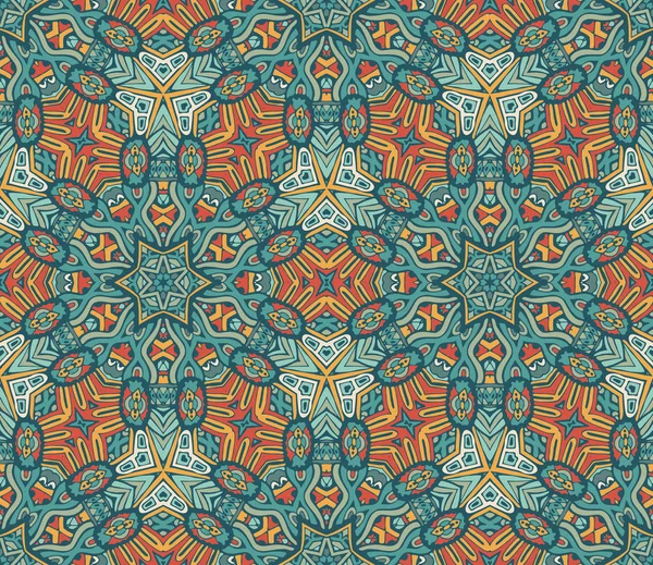 Patrón geométrico mosaico sin costura — Vector de stock