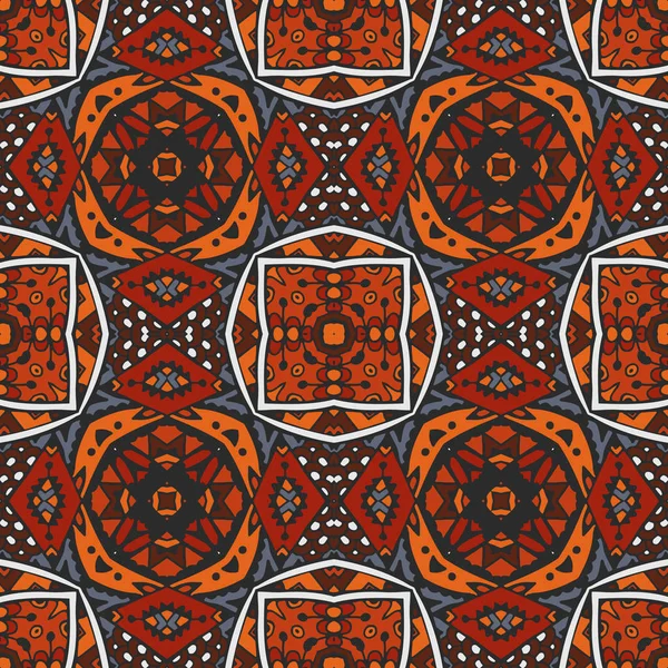 Abstract ethnic indian seamless pattern tribal — Stock Vector