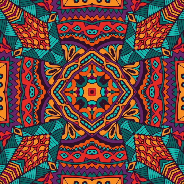 Festival abstracto patrón inconsútil colorido — Archivo Imágenes Vectoriales