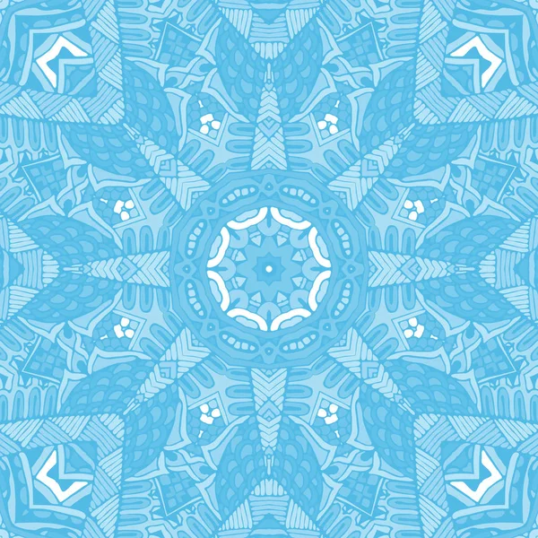 シームレスな幾何学的な冬モザイク パターン — ストックベクタ