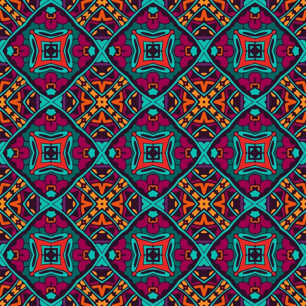 Patrón geométrico colorido abstracto — Archivo Imágenes Vectoriales