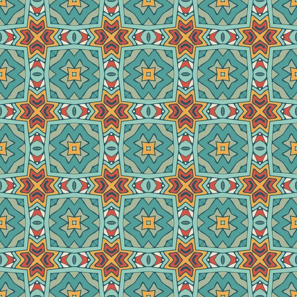Carrelage motif géométrique sans couture — Image vectorielle