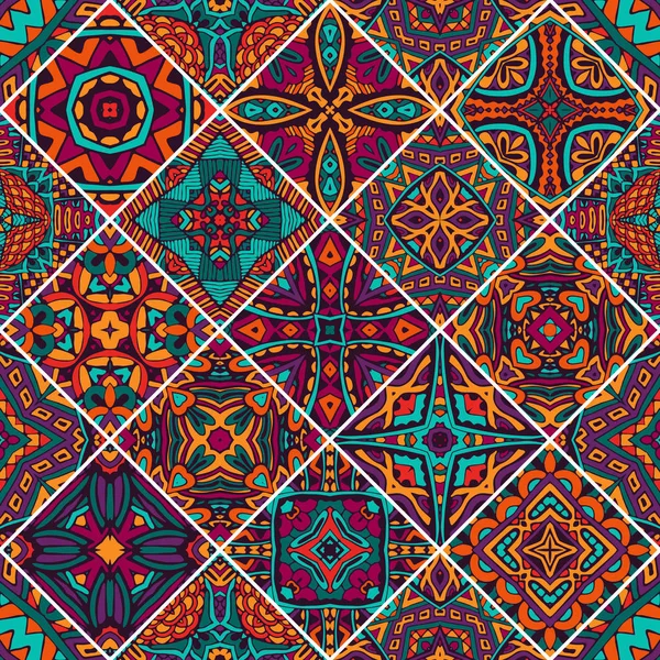 Abstract kleurrijk geometrisch patroon Rechtenvrije Stockvectors