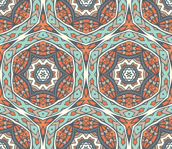 Mosaïque géométrique fond sans couture — Image vectorielle