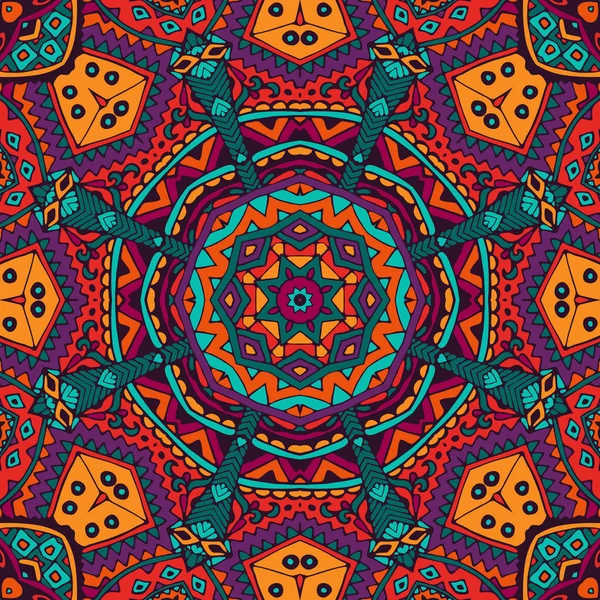 Abstraktes geometrisches Mandala-Muster — Stockvektor