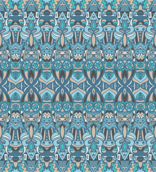 Motif abstrait mosaïque vintage sans couture — Image vectorielle