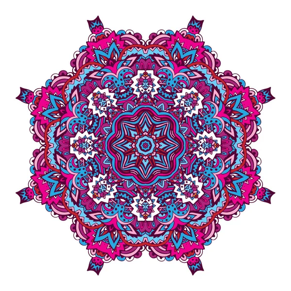 Mandala de ornamento dibujado a mano — Vector de stock